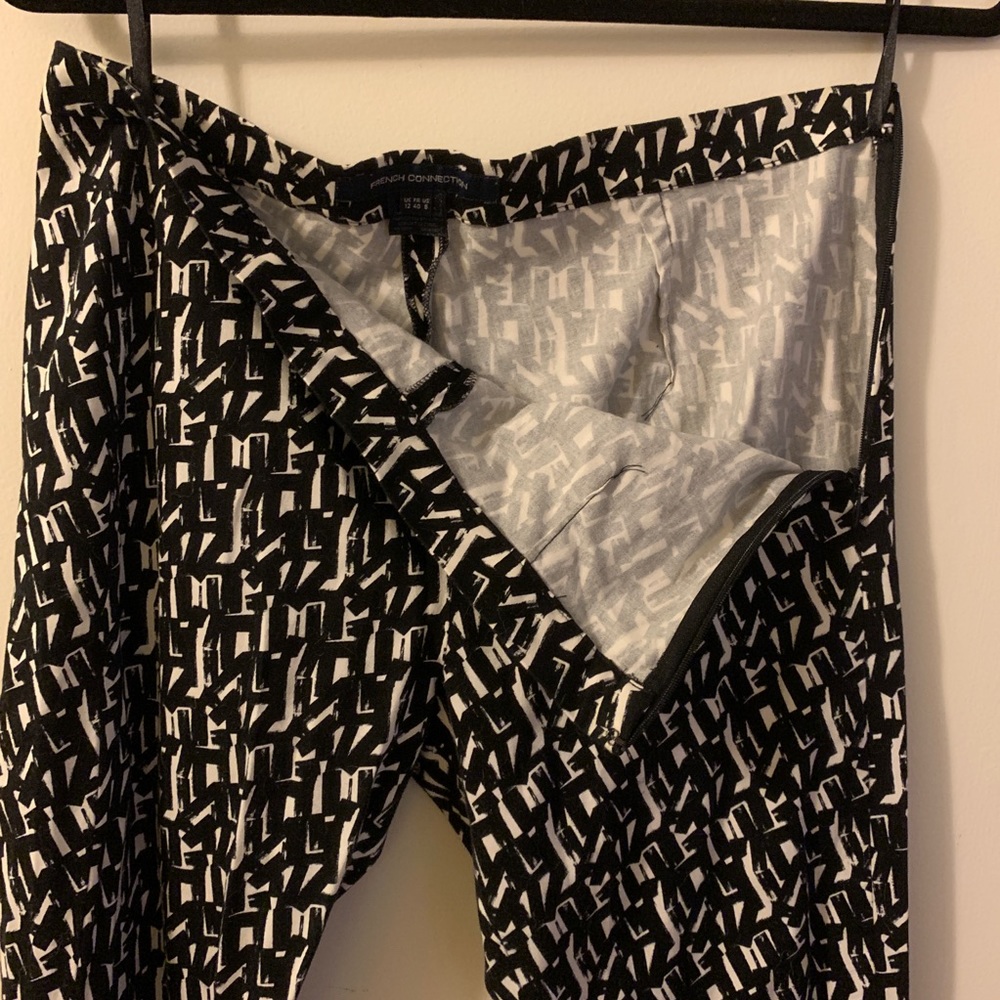 French Connection Abstract Print Pants